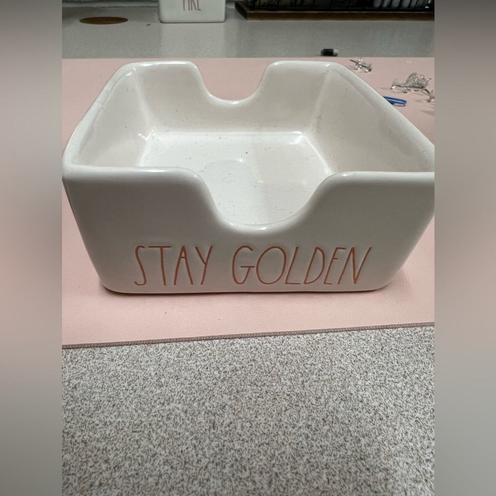 Rae Dunn Post-It note holder